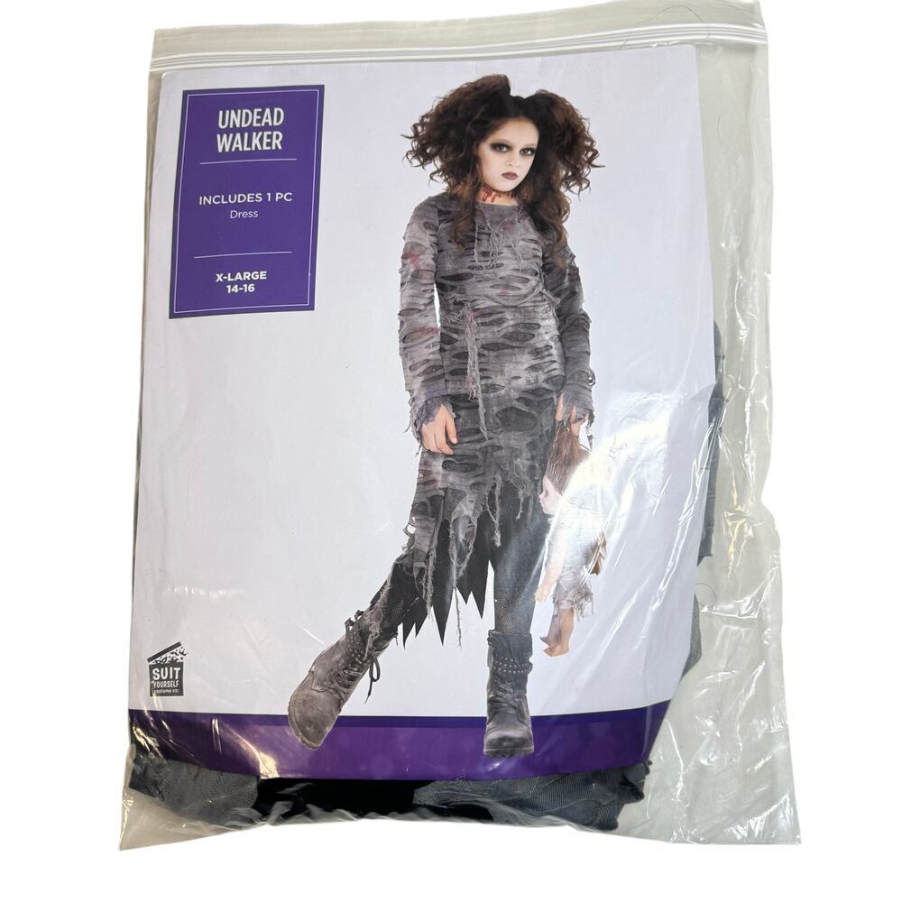 Undead Walker Costume -‎ Kids X-large 14-16